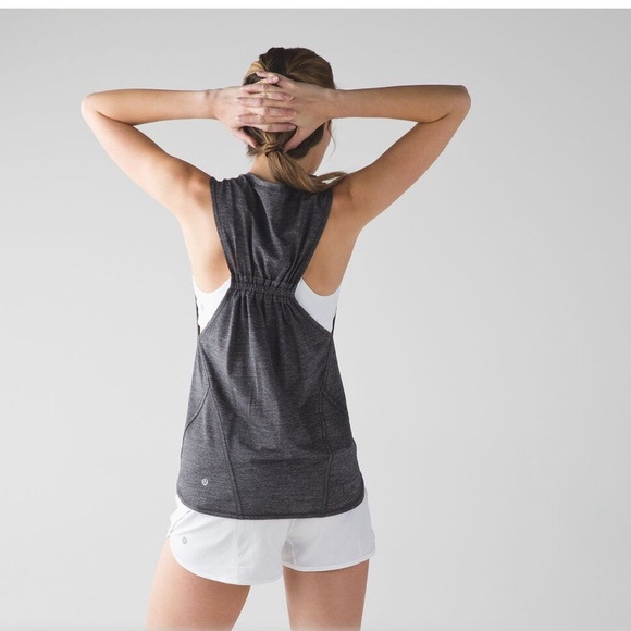 lululemon athletica Tops - Perfect Lululemon Tank Top "In A Cinch" grey 6